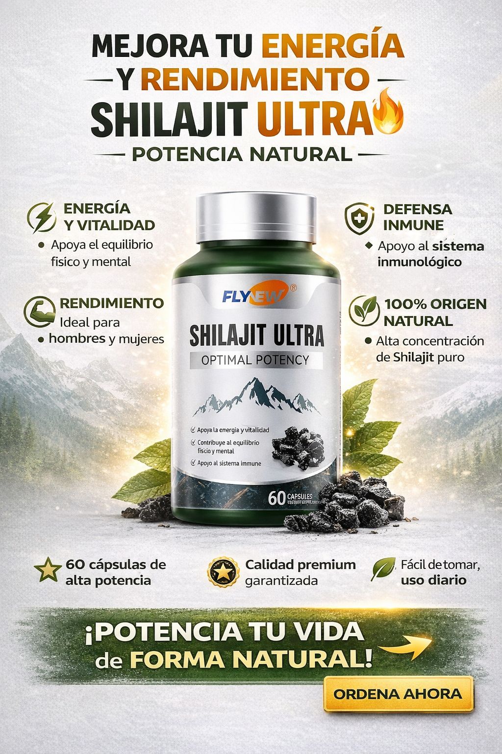 SOLO HOY 2X1 FLY NEW SHILAJIT ULTRA ORIGINAL