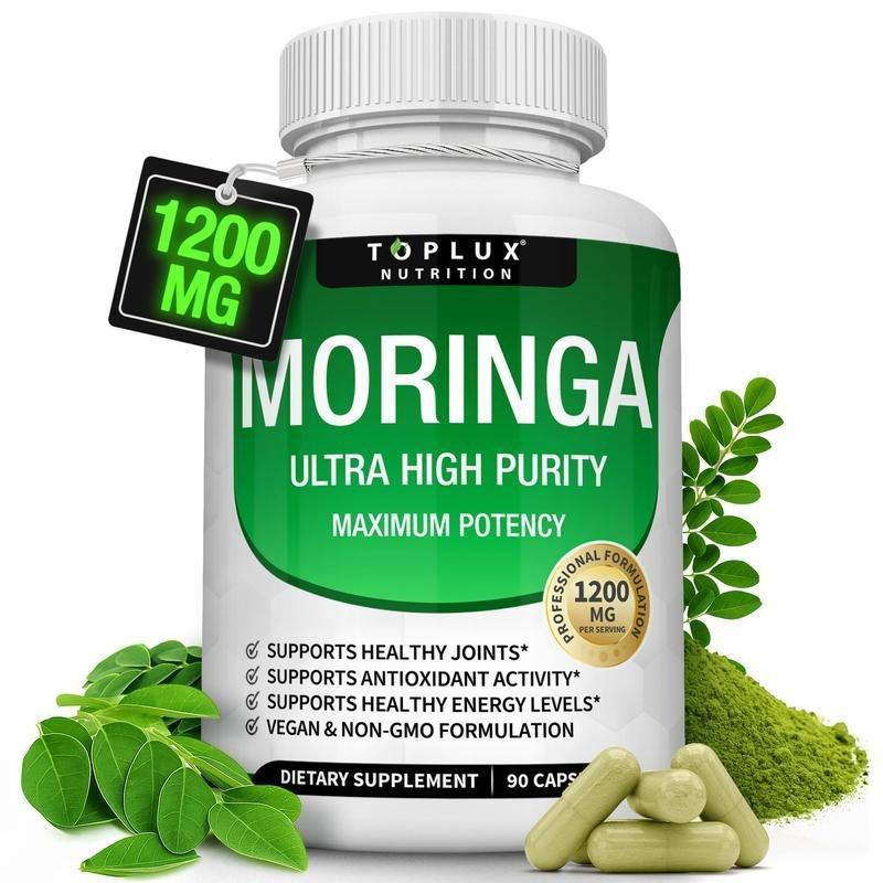 Moringa Complex - 1200mg - 60 Cápsulas - Healthy America