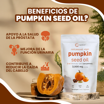 ACEITE DE SEMILLA DE CALABAZA ORIGINAL