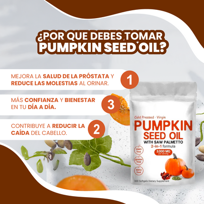 ACEITE DE SEMILLA DE CALABAZA ORIGINAL