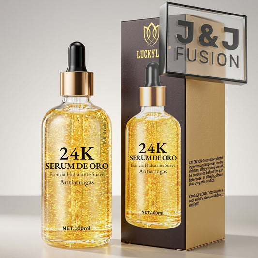 Solo HOY 2X1 Serum Facial Antiarrugas 24K