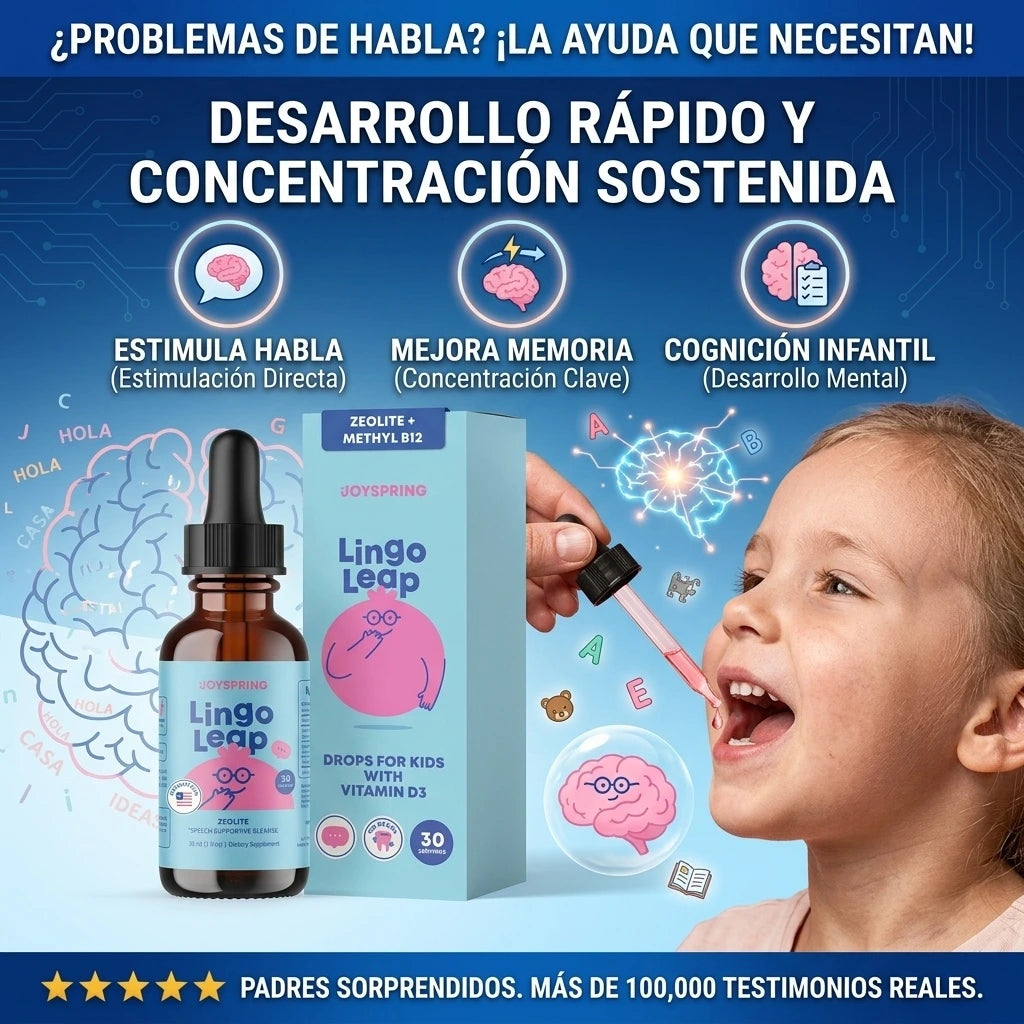 LINGO LEAP® POTENCIA EL HABLA Y LA MENTE DE TUS NIÑOS