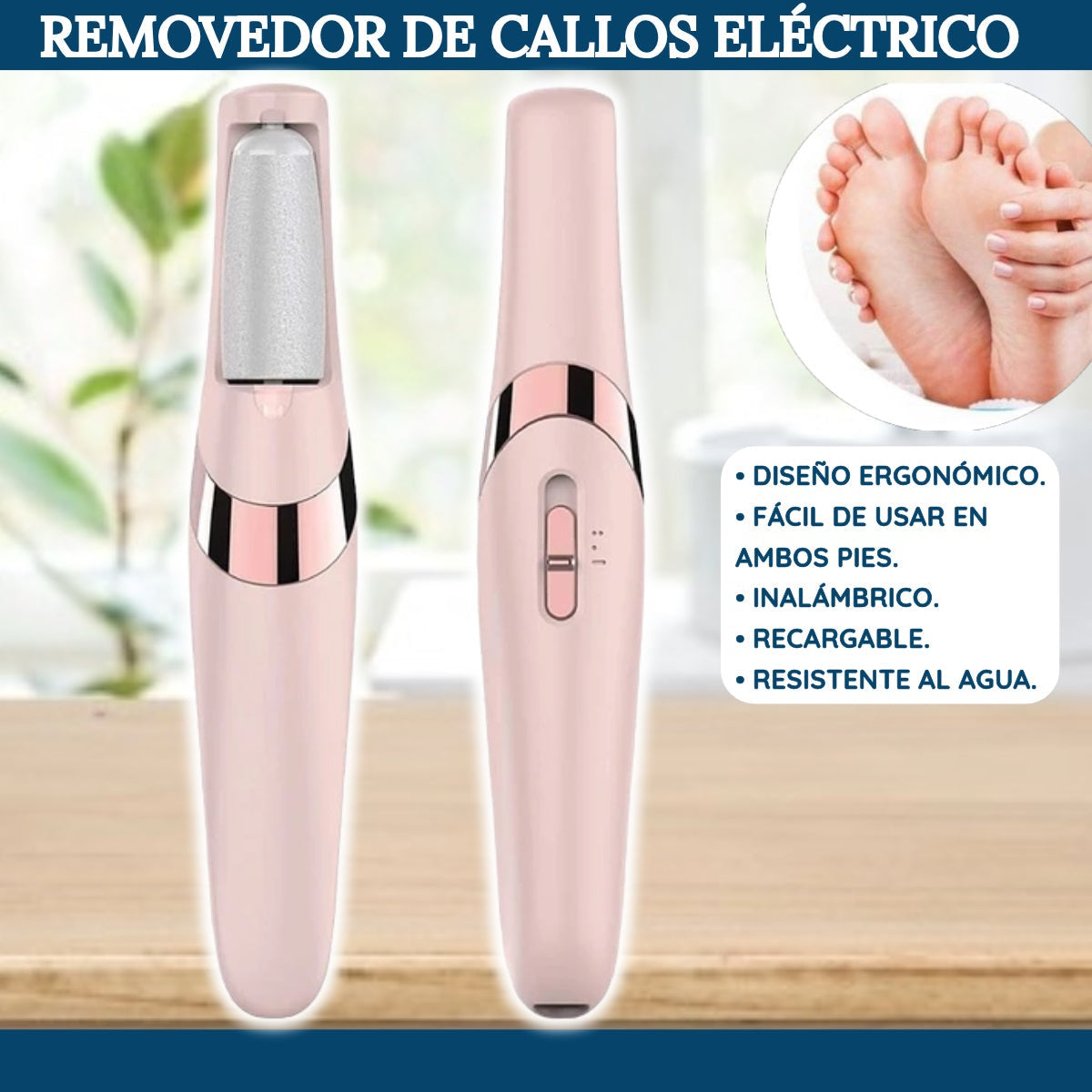 REMOVEDOR DE CALLOS